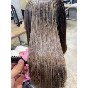 アディクシーカラー+髪質改善トリートメント