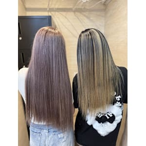 《鈴木茉奈》アンブレラカラー/ラベンダーピンク