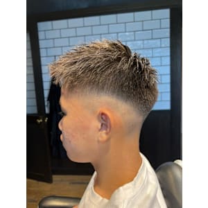 真法院×barberスタイル