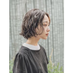 20代30代40代　ツヤ感こなれモードパーマ＃56