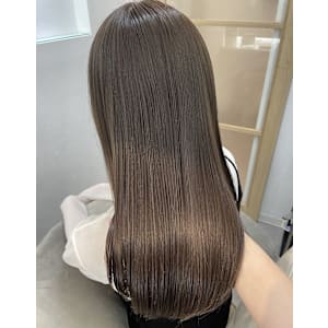 髪質改善アッシュベージュ[髪質改善][縮毛矯正]