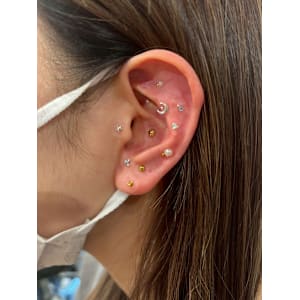 耳ツボジュエリー20代30代40代50代髪質改善白髪染めCO