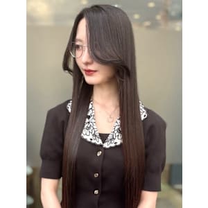 【MICHI 富田店　古作蓮】アッシュブラウン  髪質改善