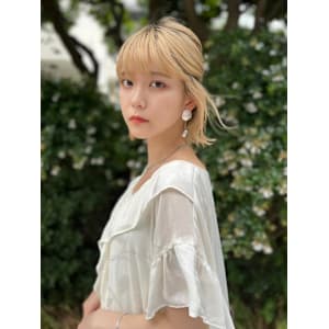 ゆるハーフアップ