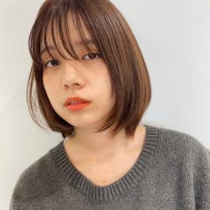 スタイル  前上がりレイヤーボブ