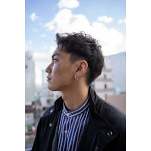 アップバングのクールショート