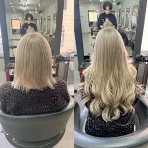 韓国系BIZEカラーエクステ梅田×スタイル