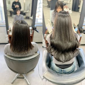 韓国系BIZEカラーエクステ梅田×スタイル