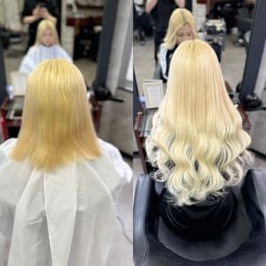 韓国系BIZEカラーエクステ梅田×スタイル