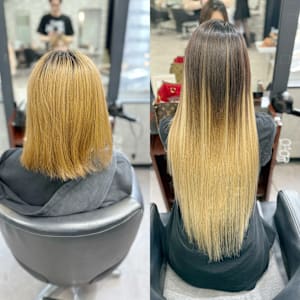 韓国系BIZEカラーエクステ梅田×スタイル