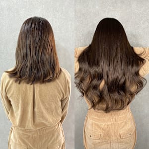 韓国系BIZEカラーエクステ梅田×スタイル