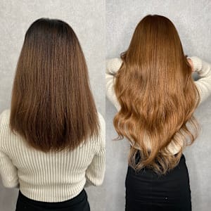 韓国系BIZEカラーエクステ梅田×スタイル