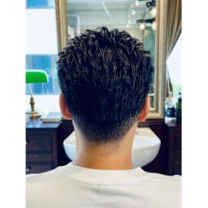【50代 男性】ロンドンオールバックパーマ（大宮/バーバー） - Graceful Barber London【グレイスフルバーバーロンドン】掲載中
