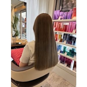 ハイトーンWカラー×グレージュベージュ