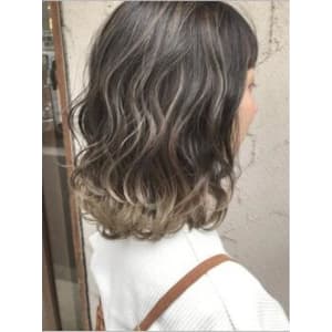 #ミディアムパーマ　#ワイドウェーブ
