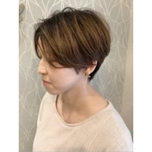 #ハンサムショート　#前下がりショート - Liens de HELME（エルメ）なんばマルイ【エルメナンバマルイ】掲載中