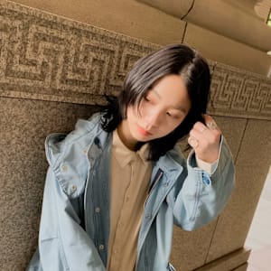 ハッシュカット レイヤーカット 顔周りレイヤー