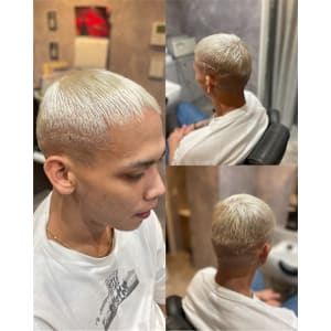 クロップ×金髪