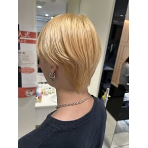 メンズカット×ハイトーン