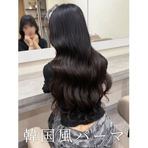 韓国風パーマ/コテ巻き風パーマ/髪質改善