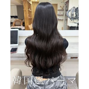 韓国風パーマ/コテ巻き風パーマ/デジタルパーマ