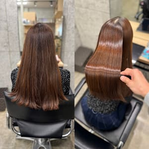 #髪質改善#縮毛矯正#美髪矯正