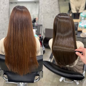 #髪質改善#縮毛矯正#美髪矯正