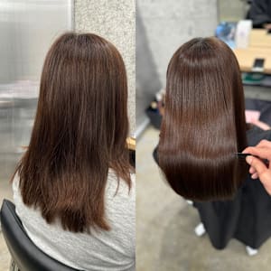 #髪質改善#縮毛矯正#美髪矯正