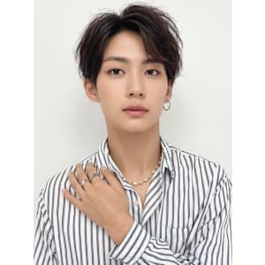 L men's 渋谷 メンズカット眉毛メンズ パーマニュア