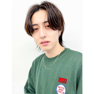 L men's 渋谷 メンズカット眉毛メンズ パーマニュア