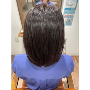 圧倒的艶髪”美髪矯正”×レイヤーボブ - センター北 美容院 lea/1 HANARE【センターキタ ビヨウイン レアワン ハナレ】掲載中