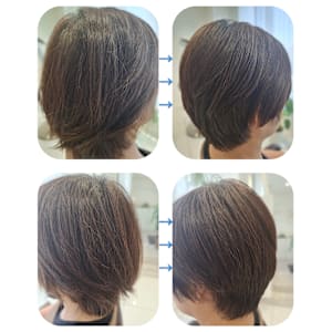ふっくらショートスタイル♪カシミヤ髪質改善トリートメント - Hair & Spa y‐Forme Ginza【ヘアアンドスパユーフォルムギンザ】掲載中