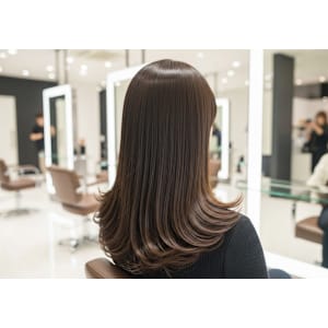 首元スッキリショートボブ