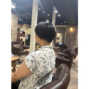 丸みショートスタイル