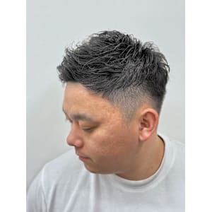 ジェット風メンズショート - ヒロ銀座バーバーショップ難波店【ヒロギンザバーバーショップナンバテン】掲載中