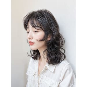 20代30代40代　黒髪モードハイレイヤー＃57
