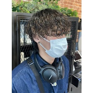 メンズカット＋パーマ★☆ツーブロマッシュ☆★