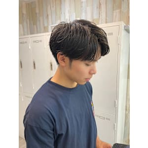 メンズカット爽やか刈り上げツーブロマッシュ学生社会人