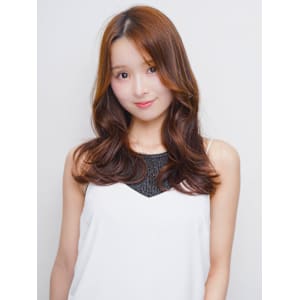 ベージュカラー 髪質改善カラー 韓国風 ゆる巻き レイヤー