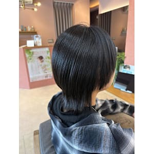 イメージチェンジウルフカット