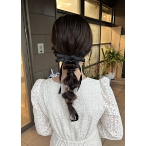 編み下ろしスタイル