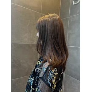 マロンベージュカラー