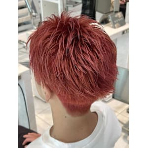 赤×スパイキーショート - NYNY 姫路本店【ニューヨークニューヨーク ヒメジホンテン】掲載中