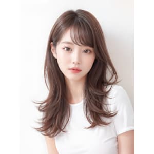 艶髪♪外ハネ×小顔ミディアムレイヤー