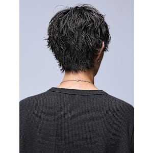 癖毛風ウルフヘア