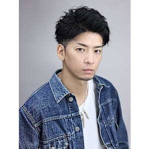 大人短髪パーマ