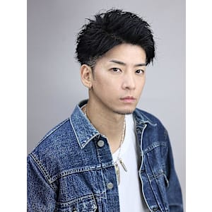 大人短髪パーマ