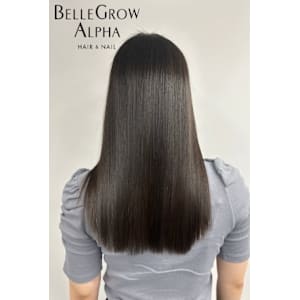 水素トリートメント＋縮毛矯正