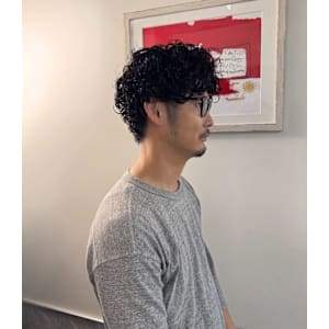 メンズスパイラルパーマ