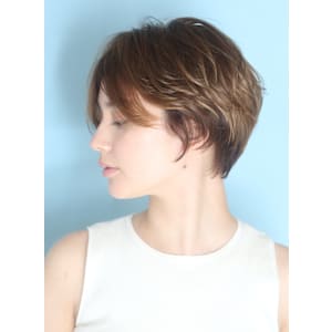 ショート・ボブ/白髪ぼかし/ハイライト/絶壁解消/40代/ - INCEPTION  GINZA 銀座【インセプション】掲載中